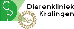 Logo Dierenkliniek Kralingen, 20 jaar
